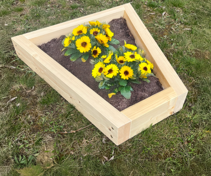 Trapezoid Raised Bed